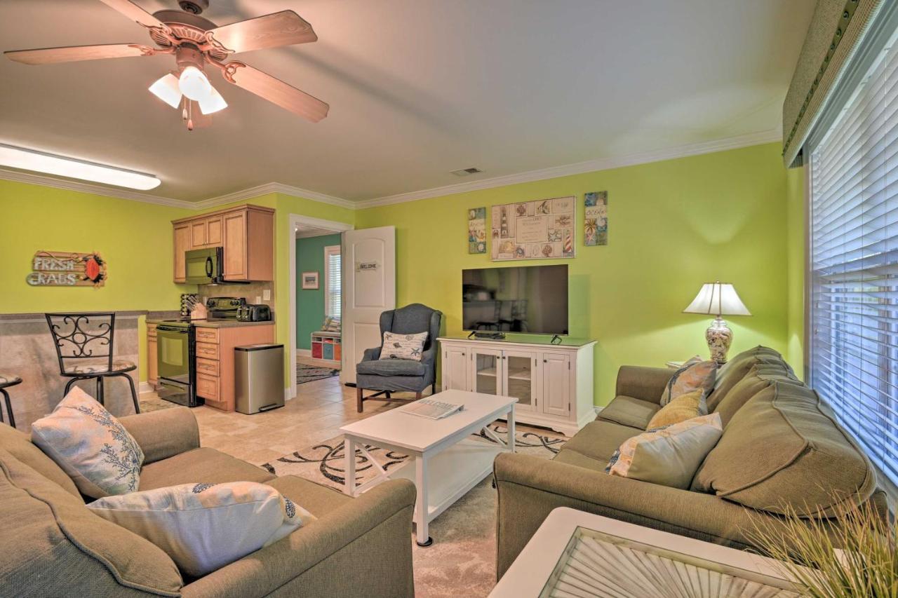 Charming Bermuda Bay Hideaway With Game Room! Myrtle Beach Extérieur photo